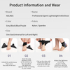 Aolikes Sports Ankle Brace Ankle Guard for Running Cycling Single-piece Adjustable Thin Pressure Soft Ankle Strap 7141