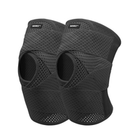 Wholesale Breathable Summer Hinged Black And White Knee Support Brace With Springs Aolikes Factory Price