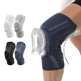 Aolikes Sports Knee Pads for Basketball Running Breathable Adjustable Spring Support Knee Brace Knee Protection 8603